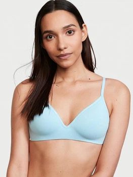 Бюстгальтер Victoria's Secret блакитний 75C