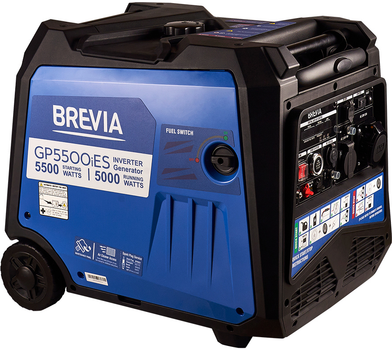 Генератор інверторний бензиновий Brevia 5.0/5.5 кВт (GP5500iES)