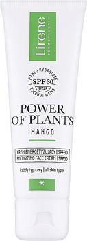 Krem do twarzy nawilżający Lirene Power of Plants Mango 50 ml (5900717774315)