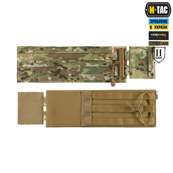 Камербанд M-Tac с баллистическими пакетами 2 класс для Cuirass Elite Multicam XL/2XL