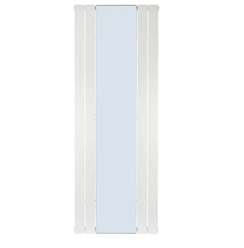 Дизайнерський радіатор опалення Betatherm Mirror 8/1800/609 вертикальний білий матовий