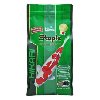 Корм для кои Hikari Staple (M) 2 кг, 5,0-5,5мм основной корм, рыбам длиной 15-30 см Гранулы