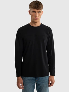 Longsleeve męski Big Star Daprist 906 XL Czarny (5900714767396)