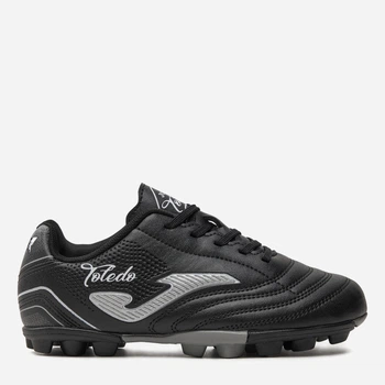 Дитячі футбольні бутси-шиповки для хлопчика Joma Toledo TOJW2401HG 31 Чорно-білі (8445954954832)