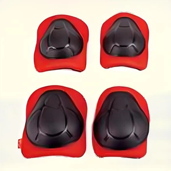 Комплект защиты Hape наколенники налокотники красные 15х15х20 см 0 2 кг (701048)