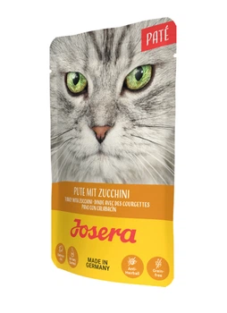 Вологий корм Josera Paté Pute mit Zucchini для кішок, індичка з цукіні (паштет) 85 г