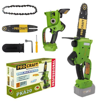 Аккумуляторная мини пила (сучкорез) Procraft PKA20 (без АКБ и ЗУ)