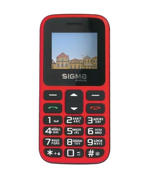 Мобільний телефон Sigma mobile Comfort 50 Hit 2020 Dual Sim Red (4827798120958) Червоний