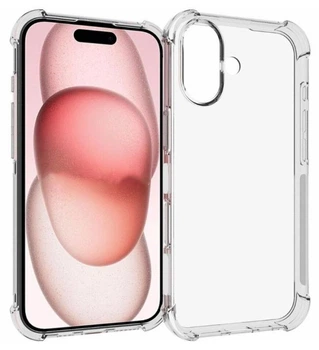 Чехол WXD на iPhone 17 / чехол для смартфона с усиленными углами / (прозрачный)