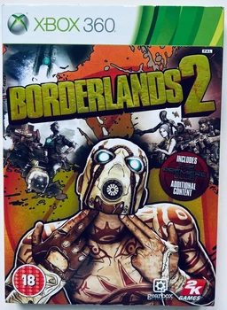 Borderlands 2 + картонный футляр, Б/У, английская версия - диск для Xbox 360