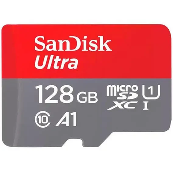 Карточка памяти Micro SD SanDisk 128GB UHS-I Class 10 U1 A1