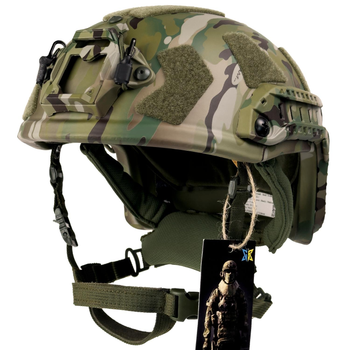 Шлем FAST Maritime Tactical Helmet c подвесной системой WENDY. Мультикам.