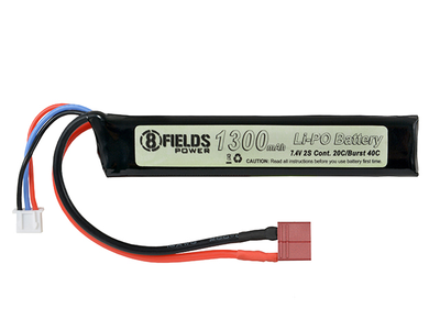 Акумулятор 8Fields LiPo 7.4V 1300mAh 7,4V 20/40C T-Connector