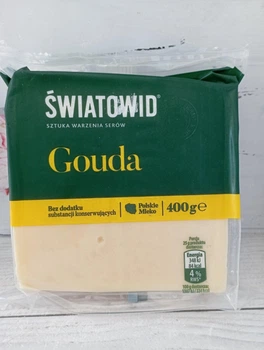 Сир шматок Гауда SWIATOWID 400 г