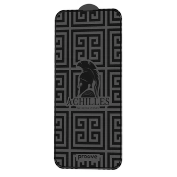 Защитное стекло Proove Achilles для дисплея смартфона iPhone 12/12 Pro с 3D-округлением углов и боковых граней black (58138)