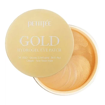 Гидрогелевые патчи для глаз ЗОЛОТО Gold Hydrogel Eye Patch PETITFEE, 60 шт