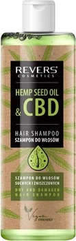 Шампунь для волос Revers Hemp seed oil & CBD с экстрактом Конопли 400 мл (5902815192626)
