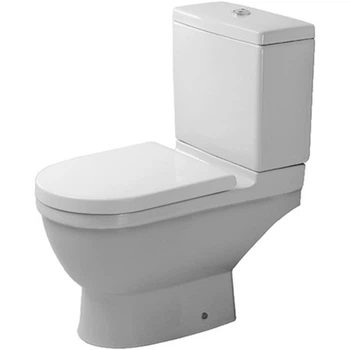 Унитаз напольный белый без бачка DURAVIT Starck3 без сиденья выпуск в стену 0126090000