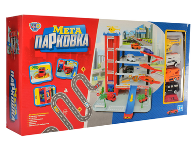 Мега Парковка гараж 5 этажей Limo Toy арт 0845
