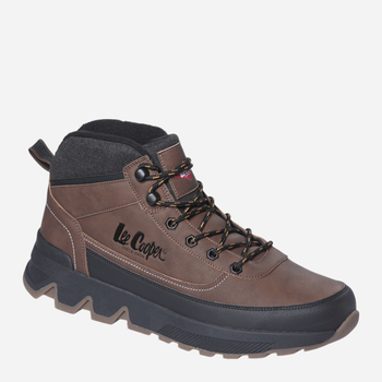 Чоловічі зимові черевики Lee Cooper LCJ-24-01-2950M 41 26.5 см Коричневі (5904292157952)