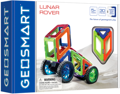 Klocki magnetyczne IUVI Games Geo Smart Lunar Rover 30 elementów (5414301250005)