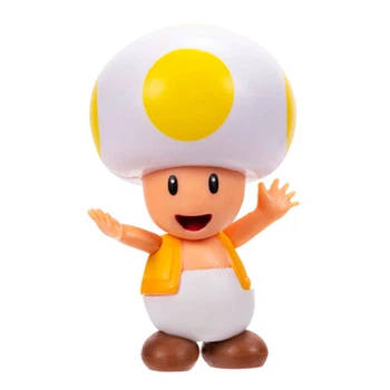 Фигурка Super Mario с артикуляцией – Желтый Тоад 6 см (41291i-GEN)
