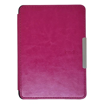 Обложка чехол NFcase Kindle Slim Magnet для Amazon Kindle 6 (2014) 7th Gen (WP63GW) Crimson