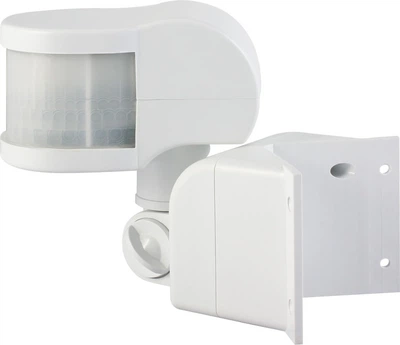 Датчик движения инфракрасный E.Next e.sensor.pir.13.white(белый) 270°, IP44 s061018