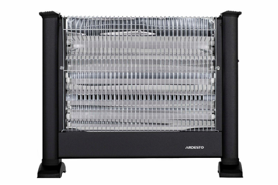 Обогреватель инфракрасный ARDESTO IHS-1650 кварцевый, 15м2, 1650Вт, мех. упр-ние, напольный, черный