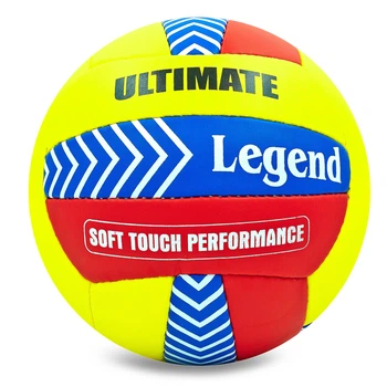 Мяч волейбольный PU LEGEND (PU, №5, 3 шара, сшит вручную) (LG5185)