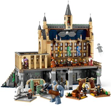 Конструктор LEGO Harry Potter: Замок Гоґвортс: Велика зала 1732 елементи (76435)