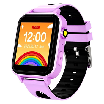 Детские умные смарт-часы XO H120 Smart watch |Call, GPS, BT, 450mAh| Purple