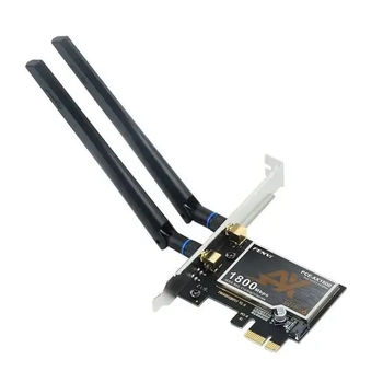 Двухдиапазонный высокоскоростной PCI-E Wi-Fi 6 адаптер 1800Mbps BT5.2 AX 2.4/5GHz с Bluetooth 5.2 (478146-Prob)