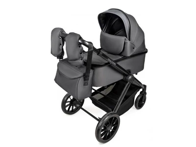 Универсальная коляска 2 в 1 Estrella, Ninos (grey black)