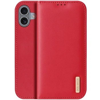 Чехол-книжка Dux Premium Ducis Hivo для Apple iPhone 16 (6.1") Red