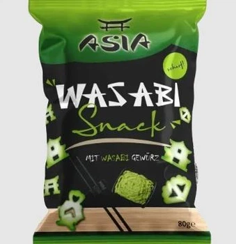 Кукурузная закуска XOX Asia Wasabi Snack 80г