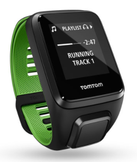 Смарт-часы TomTom Runner 3 Cardio + Music Black/Green (S)