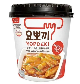 Токпоки Young Poong Yopokki Instant Cup Topokki Sweet Spicy Flavour 140г
