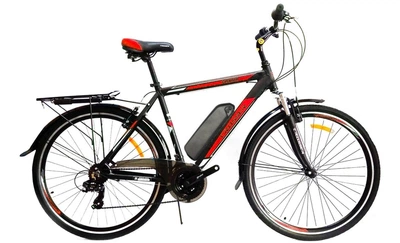 Электрический велосипед Crosser Gamma 28" (750W 48V 16Ah) Красный