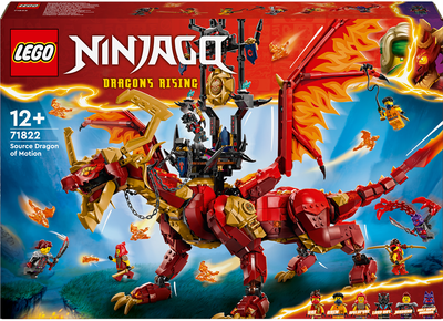 Zestaw klocków LEGO Ninjago: Smoczyca źródła ruchu 1716 elementów (71822)