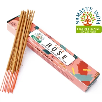 Ароматические палочки Роза Namaste India Pure Rose