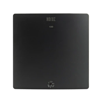 Вентилятор витяжний 12W Horoz Electric чорний 10 см IP20 FELIX
