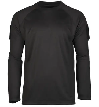 Термоактивная Рубашка Mil-Tec tactical d/r Black 11082002 - 3XL