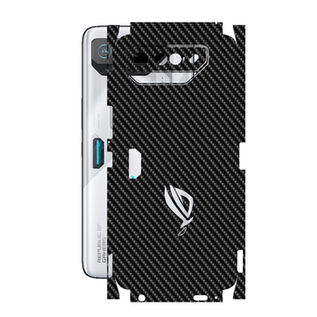 Захисна плівка StatusSKIN для Asus ROG Phone 7 Корпус Вініл Карбон чорний