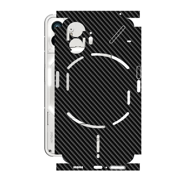 Захисна плівка StatusSKIN для Nothing Phone (2) Корпус Вініл Карбон чорний