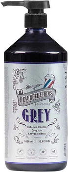 Шампунь оттеночный для белых и седых волос Grey Beardburys, 1000 мл