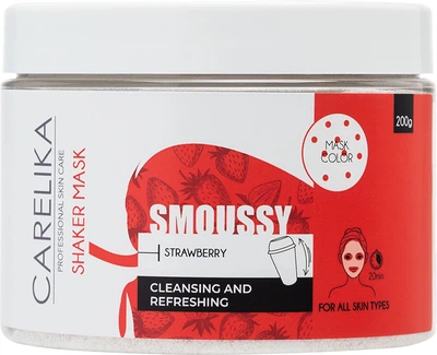 Маска-шейкер для обличчя CARELIKA Smoussy Strawberry, 200 г