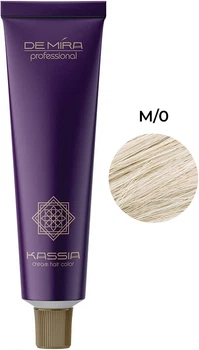 Фарба для волосся з олією мирри, кориці та колагеном DEMIRA Professional Kassia M/0, 90 мл