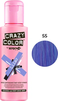 Тонирующая крем-краска для волос Crazy Color №55 Lilac (Капри сирень), 100 мл