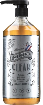 Шампунь очищающий для волос, склонных к жирности Clear Beardburys, 1000 мл